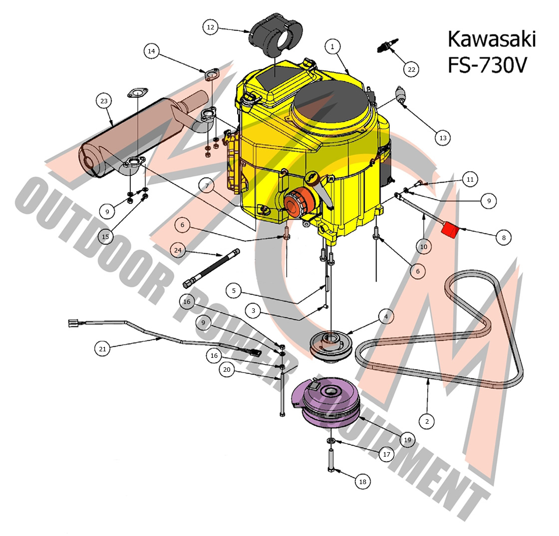 Kawasaki V Engine Oil